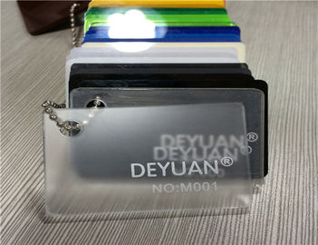 Green Colored Extruded Acrylic Sheet for billboard , Pmma Fluorescent Acrylic sheets