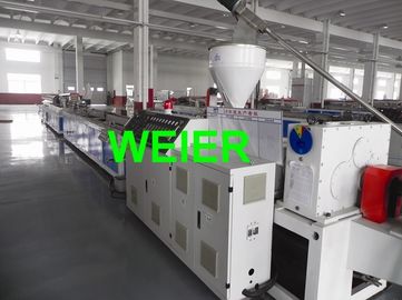 Plastic PVC Wood Profile Production Line / Extrusion Machinery For Window 260kgs