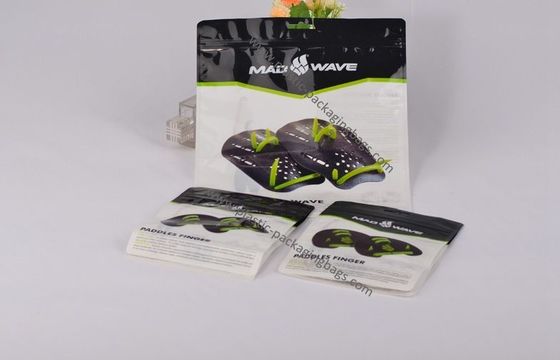 OPP Clear Plastic Garment Zip Lock Packaging Bags For Underwear