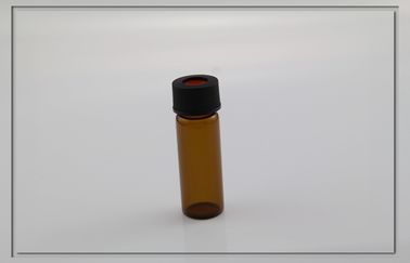 odporność cieplna przegrody szklane fiolki próbki PTFE 15mm, bursztynowo